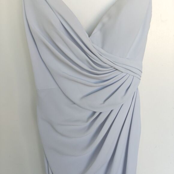 Portia & Scarlett Icy Blue Formal Dress Size 2 Prom Wedding Bridesmaid - Picture 7 of 16